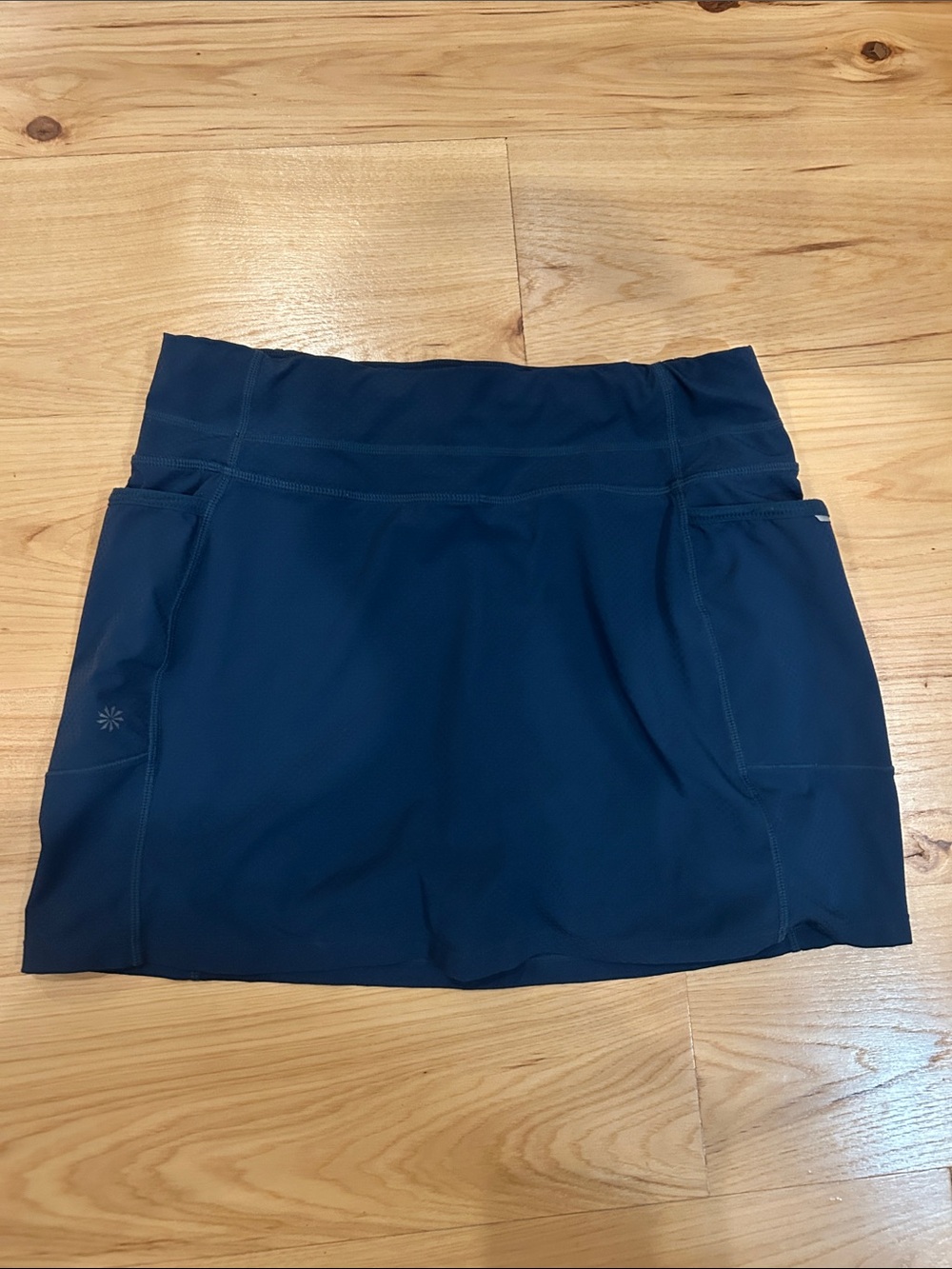 Athleta Blue Active Skort with Built-In Shorts